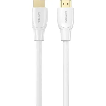Video kabel Unitek Kabel HDMI 2.0 4K bílý 7m