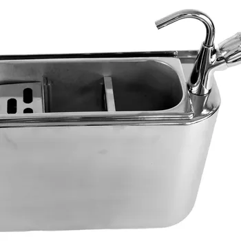 Zmrzlinovač Dřez zmrzlinový s kohoutem CS 7108A 0025 410X120X270