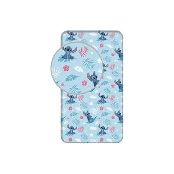 Prostěradlo Prostěradlo Lilo and Stitch Blue 90x200x25 cm