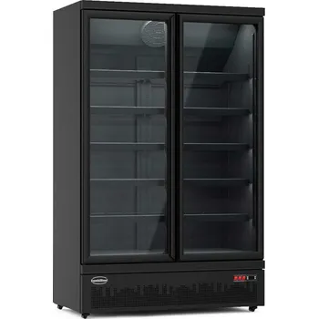 Chladnička prosklená CS JDE-1000R BL černá