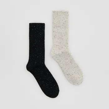 Pánské ponožky Reserved - Ponožky s příměsí vlny - béžová - 233FB-80X - 233FB-80X-39R