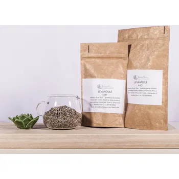 Vlasová regenerace Levandule bylinný vlasový oplach NATUBEA Hmotnost: 50 g