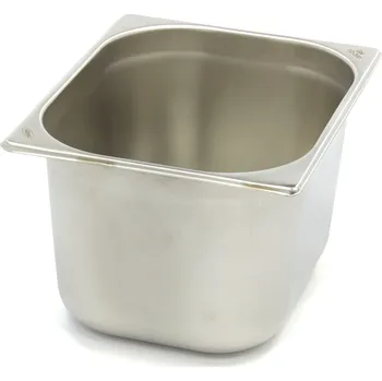 Dóza na potraviny Gastronádoba 1/2 GN – hloubka 20 cm – 32,5 x 26,5 cm – nerezová ocel
