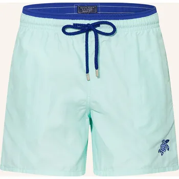 Pánské plavky Vilebrequin Pánské Koupací Šortky Moorea, světle zelená /...