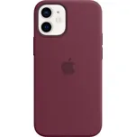 MHKQ3ZM/A Apple Silikonový kryt vč. Magsafe pro iPhone 12 mini Plum