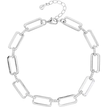 Náramek Bealio BEALIO Stříbrný náramek ZÁŘIVÉ PROPOJENÍ Délka náramku: 18+3 cm 03-13920-3760