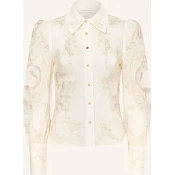 Dámská halenka Zimmermann Dámská Košile, krémová / černošedá, 36