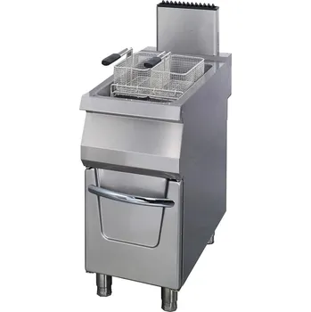 Kuchyňský gril Fritéza plynová s podstavbou série 90 / 22L / 22kW