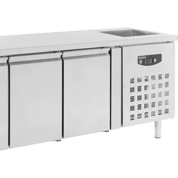 Lednice Chladící stůl CS700 s vanou 2,02m