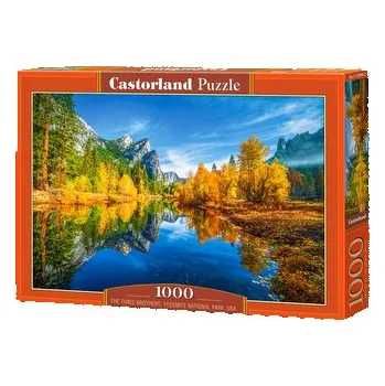 Puzzle Puzzle 1000 elementów. Trzej Bracia Park Narodowy Yosemite USA