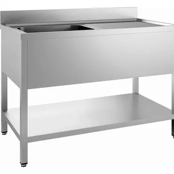 Nerezový dřez Dřezový stůl CS700 7452 1600 levý