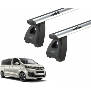 Příčník na automobil Střešní nosič HAKR pro OPEL ZAFIRA Life - Wing Profile 3x