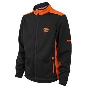 Cyklistická bunda Bunda KTM Factory Team Softshell II, černá