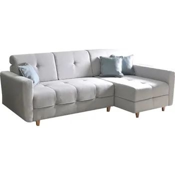 Sedací souprava Sedací souprava rozkládací HAKAN světle šedá / mentolová Tempo Kondela