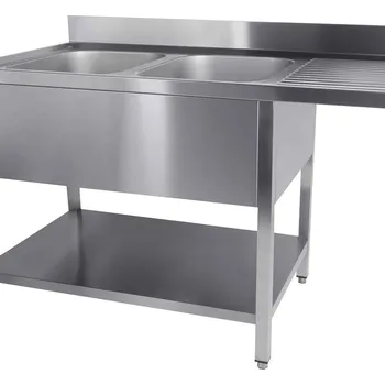 Nerezový dřez CS700 Dřezový stůl 7333A levý 1600