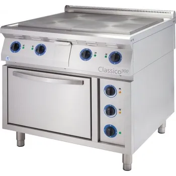 Vařič ALBA E-C-FSPD-4/900 Elektrický sporák – 4 tál D – s dvířky