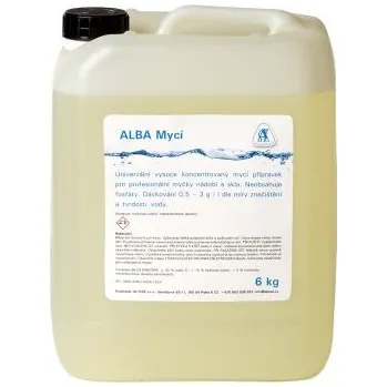 Mycí prostředek MW6 Alba mycí prostředek 6kg