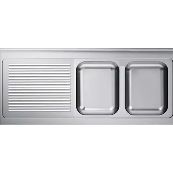 Nerezový dřez CS600 Dřezová deska pravá 2000