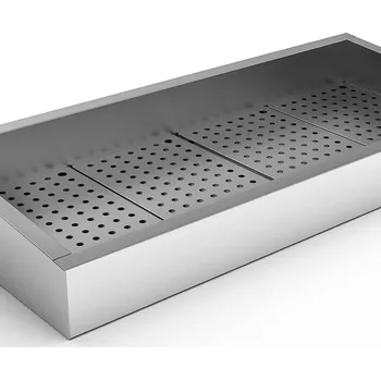 Výrobník ledu Zásobník na drcený led vestavný 4/1 GN AISI 304