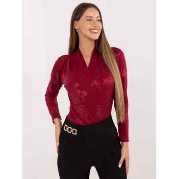 Body Body-IT-BO-20209.22P-burgundy Italy Moda černá | tmavě červená 3477122