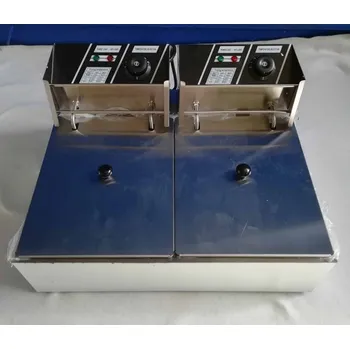 fritéza Gastro fritéza dvojitá 2 x 10 litrů