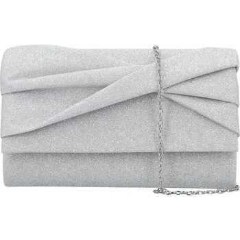 Kabelka Módní dámské psaníčko Michelle Moon Chima, stříbrné