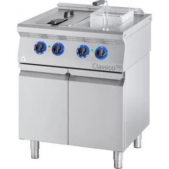 fritéza ALBA E-F-213/700 D Elektrické fritézy – dvojité 2×13L