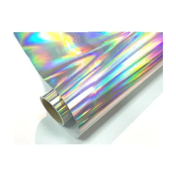 Polep vozidla SAMOLEPKA Fantasy rainbow silver PRIME, stříbrná zrcadlová duhová folie s holografickým efektem (61 x 400) NA AUTO, NÁLEPKA, FÓLIE, POLEP, TUNING, VLASTNÍ TEXT, TISK, AUTOSAMOLEPKY.cz, POLEPY, OBRÁZEK, LOGO, SAMOLEPKY