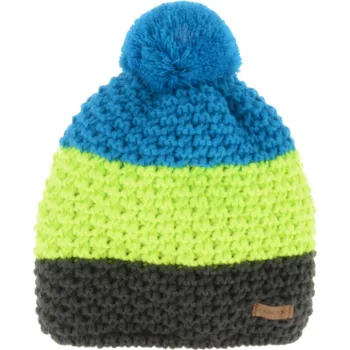 Čepice Relax BAR Jr RKH73 - šedá/žlutá/tyrkysová - UNI - 2026