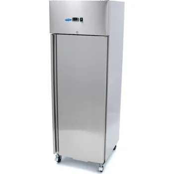 Mraznička Mraznička – 400 l – 3 nastavitelných polic – nerezová ocel – na kolečkách