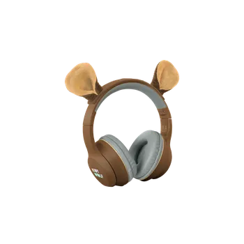 Dřevěná hračka Kidywolf - Sluchátka Kidyears - medvěd