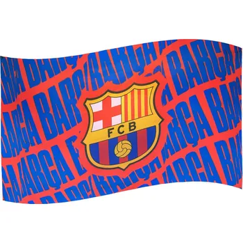 Vlajka Fan-shop Vlajka BARCELONA FC Multi Crest