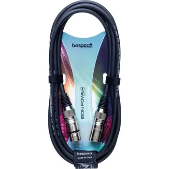 Příslušenství ke zvukové technice Bespeco IROMB100 100 cm Mikrofonní kabel