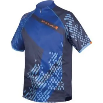 cyklistický dres Pánský dres Endura Hummvee Ray II, modrý