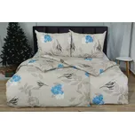 Bavlněné povlečení PLUS 4dílné PARANA béžové