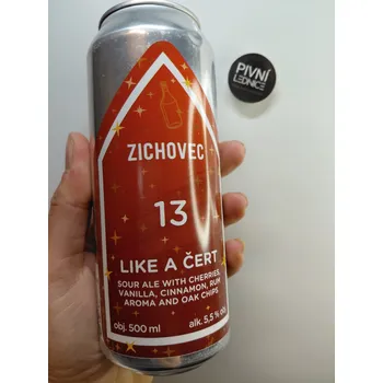 Pivo Zichovec Like A Čert 13°/5,5% 0,5l