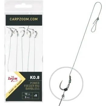 Návazec FC Power Feeder Rig KO.8 - 5 ks/10 cm/0,18 mm/vel.12