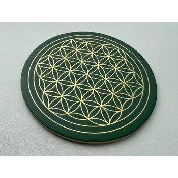 Podtácek Podtácek Květ života zelený
