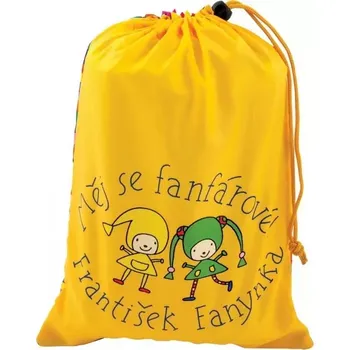 Školní sáček Sáček na obuv František a Fanynka Kouzelná školka