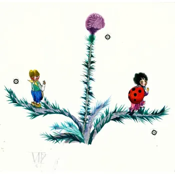 Brouček a beruška, ilustrace Jiří Trnka