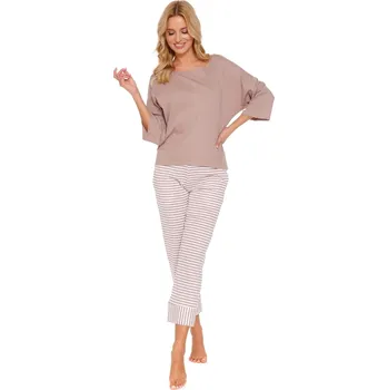 Dámské noční prádlo Dámské pyžamo DOCTOR NAP PM.5119 BEIGE XXL 0