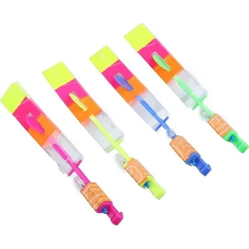 autíčko Svítící létající a vystřelovací vrtulník