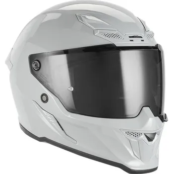 Helma na motorku Přilba GOLIATH, NOX EXKLUSIV (šedo-bílá) 2026 XS