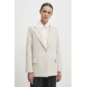 Dámské sako Sako Answear.LAB béžová barva H5175.HWK 01X, vel. S
