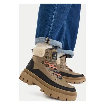 Pracovní obuv Kotníková obuv Beverly Hills Polo Club CEO-V12-1018 Hnědá 40