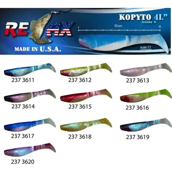 Umělá nástraha RELAX kopyto nástraha na přívlač RK4-L 10cm 1ks/bal10ks - barva 3620