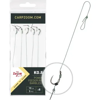 Návazec FC Power Feeder Rig KO.8 - 5 ks/10 cm/0,18mm/vel.6