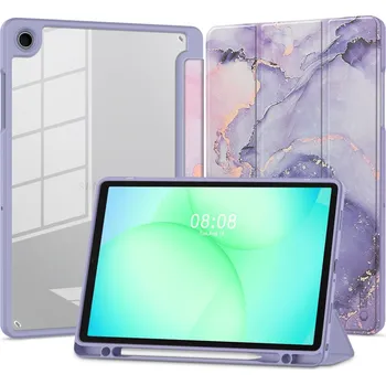 Pouzdro na tablet KRYT TECH-PROTECT SC PEN HYBRID GALAXY TAB A9+ / A11+ PLUS 11.0 X210 / X215 / X216 / X230 / X235 / X236 VIOLET MARBLE