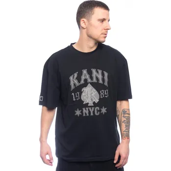 Pánské tričko Triko Karl Kani - Western Print T-Shirt - Black velikost S