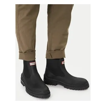 Pracovní obuv Kotníková obuv s elastickým prvkem Hunter CEO-RAMBO-01 MI24 Černá 44